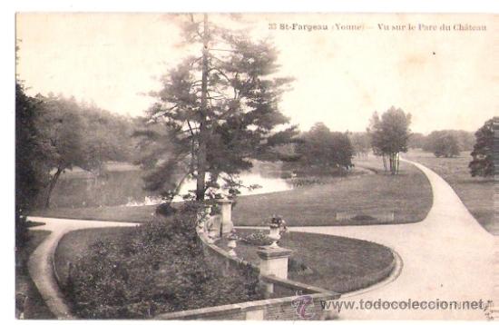Postkarten: TARJETA POSTAL. FRANCIA. ST. FARGEAU (YONNE). VU SUR LE PARE DU CHATEAU. N&ordm; 33. PHOT. MACHAVOINE.