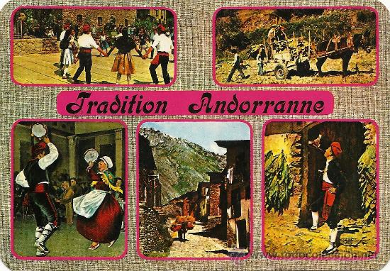 Postales: ANDORRA,TRADICION ANDORRANA, APA-AS S 3227.