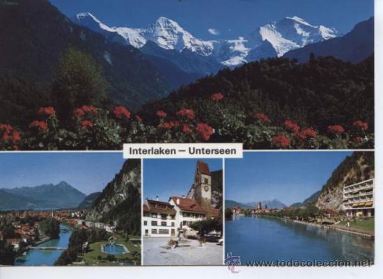 Postales: INTERLAKEN . (SUIZA) - Foto 1