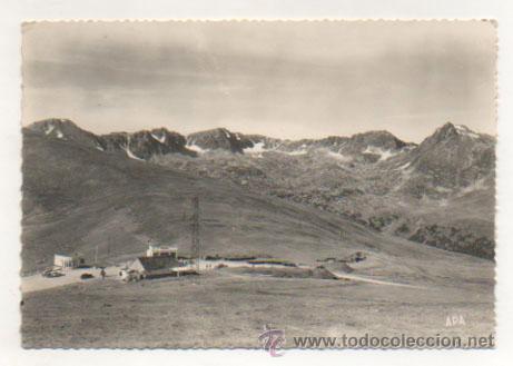 Cartes Postales: ANDORRA. VALLS D'ANDORRA. FRA MIQUEL (ALT. 2049 M.). CAP DEL PORT D'ENVALIRA I REFUGI. (APA, N&ordm; 579)