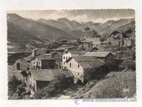 Postais: ANDORRA. VALLS D'ANDORRA. ANYOS (ALT 1307 M) VISTA GENERAL I ESGLESIA DE ST CRISTOFOL. (APA, N&ordm; 566)