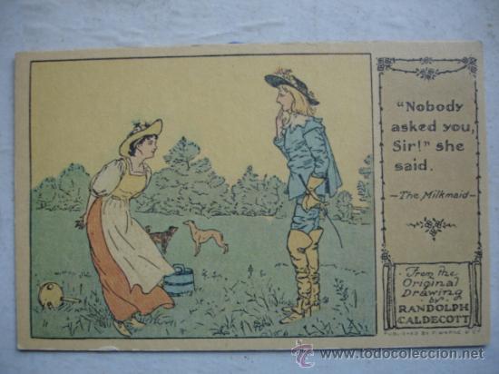 Cartes Postales: 4 POSTALES DIFERENTES DE RANDOLH CALDECOTT REPRODUCION DE 1974.S/C