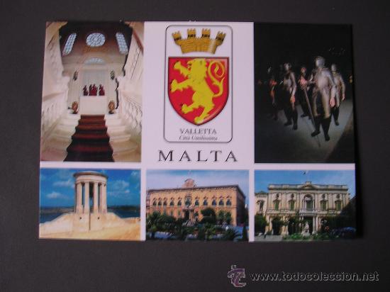 Postales: POSTAL MALTA - VALLETTA - SIN CIRCULAR - Foto 1