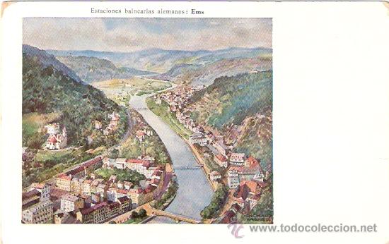 Postales: TARJETA POSTAL . ALEMANIA. ESTACIONES BALNEARIAS ALEMANAS, EMS. N&ordm; 122411. VER FOTO ADICIONAL.