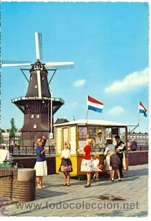 Postales: 7-hol10. Postal Amsterdam. Molino - Foto 1