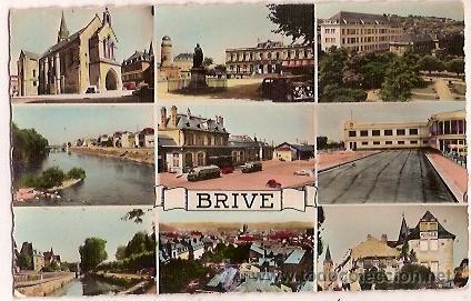 Postales: POSTAL A COLOR BRIVE FRANCIA - Foto 1