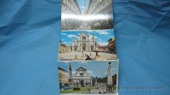 Postales: 18 POSTALES EN ACORDEON DE FLORENCIA - Foto 2