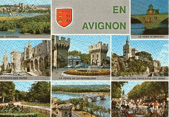 Postales: posta de francia avignon vaucluse - Foto 1