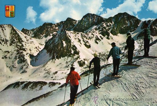Postales: VALLS D'ANDORRA N&ordm; 80 PAS DE LA CASA ESQU&Iacute; SOBERANAS SIN CIRCULAR