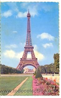 Postales: 7-fra299. Postal Paris. Torre Eiffel. - Foto 1