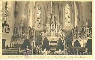 Cartes Postales: 7-fra320. Postal Chazelles SCY. Convendo de religiosas