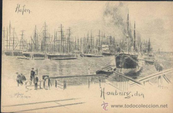 Postales: HAFEN, HAMBURG, DEN (GERMANY) - Foto 1