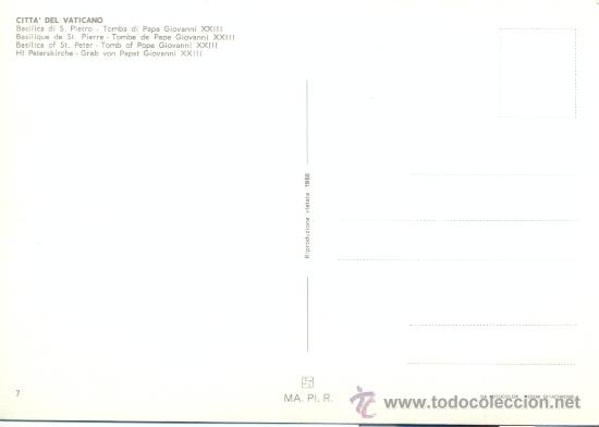 Postales: POSTAL DEL VATICANO - Foto 2