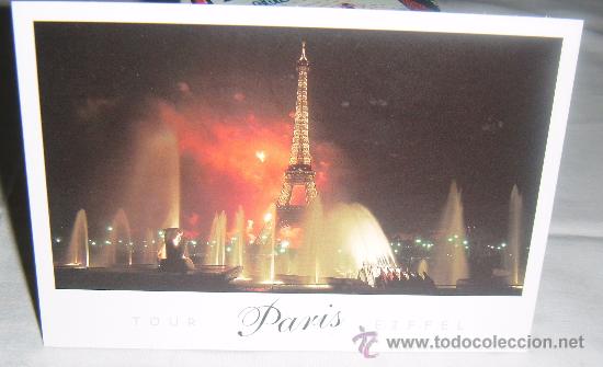Postales: postal de la torre eiffel paris - Foto 1