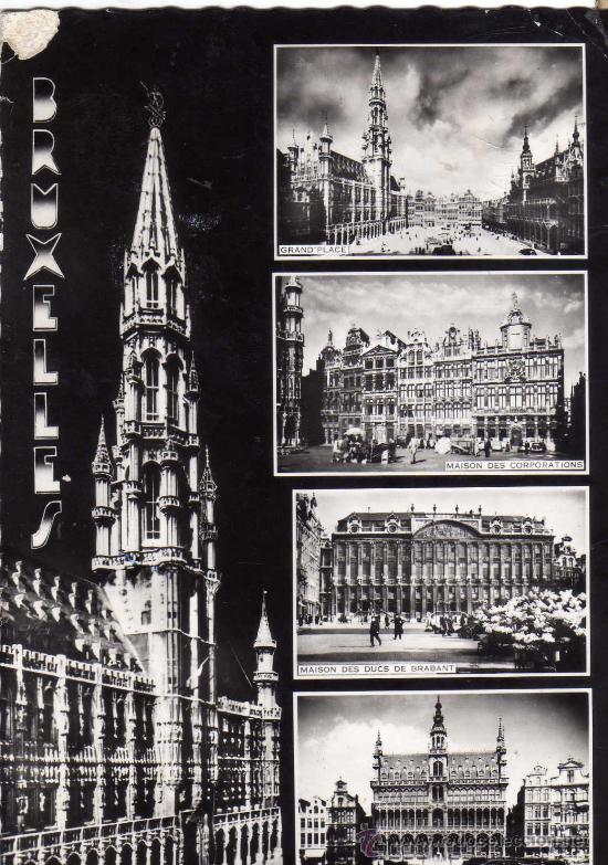 Postales: BRUXELLES ESCRITA SIN CIRCULAR - Foto 1