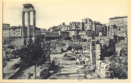 Postales: Postal de Roma a&ntilde;o 1933 - Foto 1