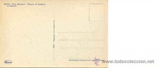 Postales: Postal de Roma a&ntilde;o 1933 - Foto 2