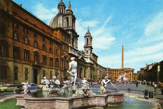 Postales: ROMA PIAZZA NAVONA SIN CIRCULAR - Foto 1