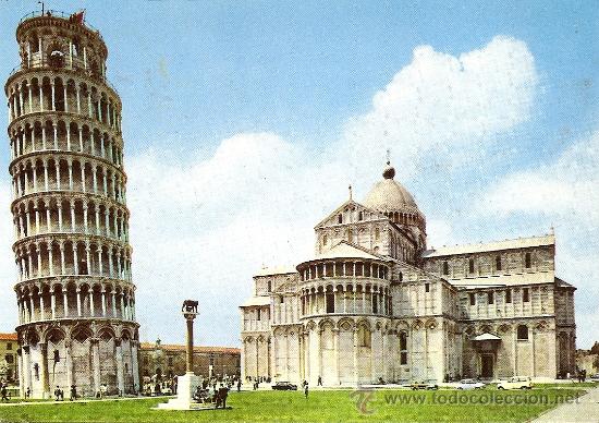 Postales: PISA - TORRE PENDENTE E DUOMO - Foto 1