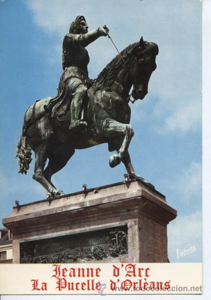 Postales: ORLEANS. STATUE DE JEANNE DARC. - Foto 1