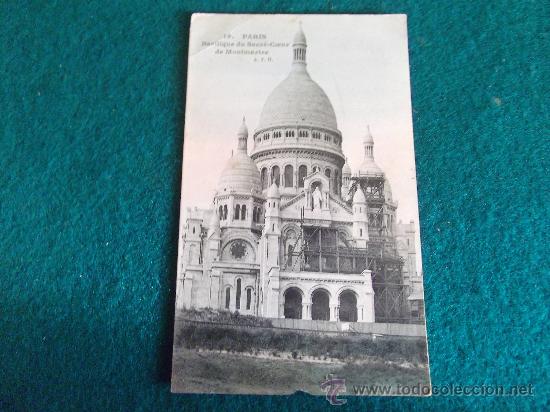 Postcards: FRANCIA-E2-PARIS-BASILICA DE MONTMARTRE