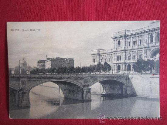 Postales: ROMA - PONTE UMBERTO - Foto 1