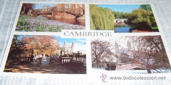 Postales: postal de cambridge circulada a&ntilde;o 2003 - Foto 1