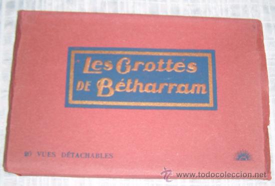 Postkarten: desplegable con 20 postales antiguas de les grottes de betharram