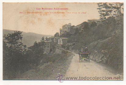 Postales: LES PYRENEES ARIEGEOISES. VILLAGE D'ASCOU PRES AX-LES-TERMES. VUE PRISE DE L'EST.