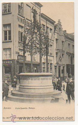 Postales: ANVERS. PUITS QUENTIN METSYS. - Foto 1