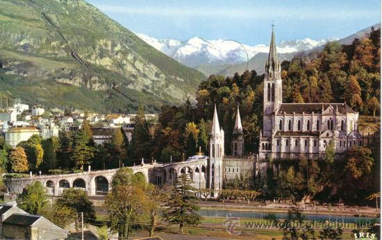 Postales: N&ordm; 10705 LOURDES LA BASILIQUE - Foto 1