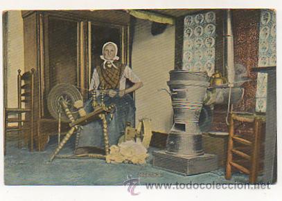 Postales: MUJER HILANDO. HILANDERA. - Foto 1