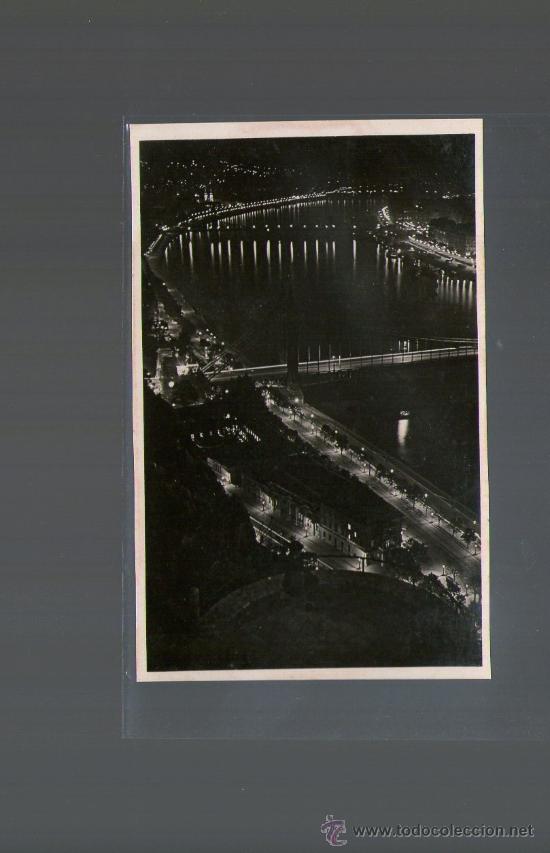 Cartes Postales: TARJETA POSTAL DE HUNGRIA. BUDAPEST. EJJEL. MINDEN JOG FENNTARTVA 1935.