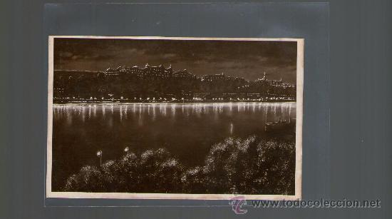Cartes Postales: TARJETA POSTAL DE HUNGRIA. BUDAPEST. 1930. KIRALYI VAR DUNAI LATKEPPEL EJJEL.