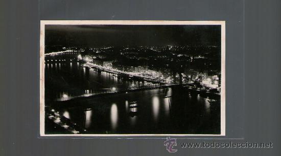 Cartes Postales: TARJETA POSTAL DE HUNGRIA. BUDAPEST. EJSZAKAI DUNAI LATKEP. VALODI FENYKEP MAGYAR.