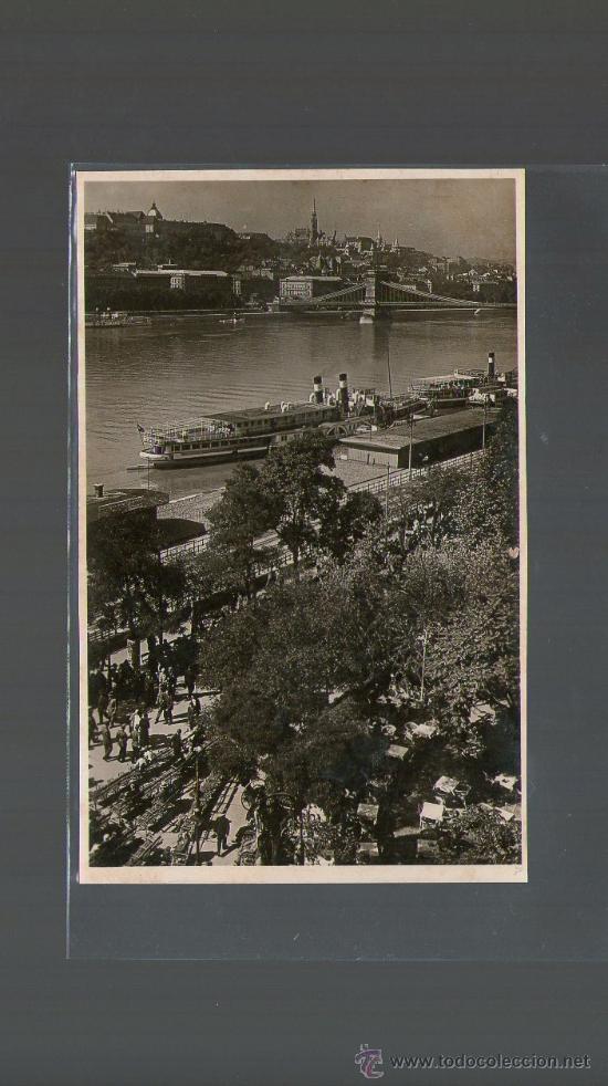 Cartes Postales: TARJETA POSTAL DE HUNGRIA. BUDAPEST. DUNAI LATKEP. MAGYAR.