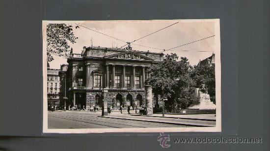 Postkarten: TARJETA POSTAL DE HUNGRIA. BUDAPEST. NEMZETI SZINAHZ. MAGYAR.