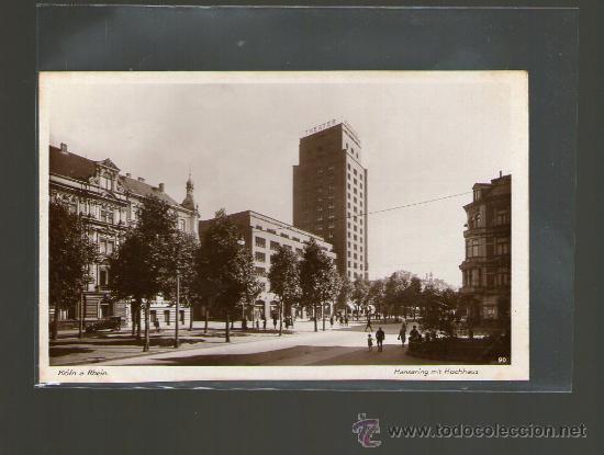 Postais: TARJETA POSTAL DE ALEMANIA. KOLN A RHEIN. KRATZ.