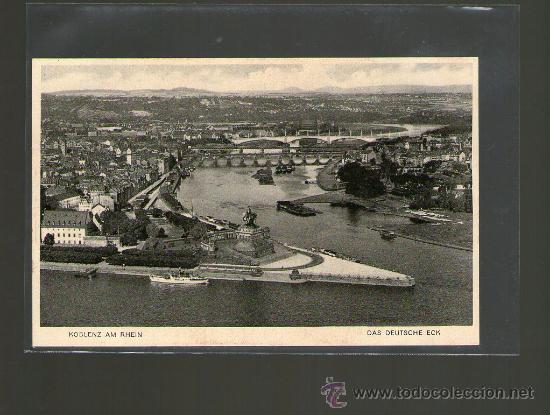 Postais: TARJETA POSTAL DE ALEMANIA. KOBLENZ AM REHIN. DAS DEUTSCHE ECK.