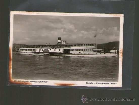 Postais: TARJETA POSTAL DE ALEMANIA. KOLN - DUSSELDORFER RHEINDAMPFSCHIFFAHRT. PHOTO KRATZ.