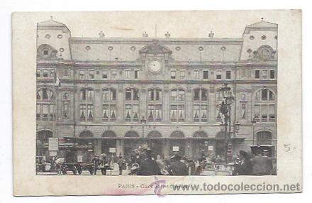 Postais: PARIS. GARE SAINT LAZARE. ESTACION DEL FERROCARRIL.