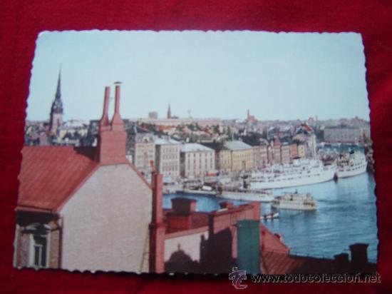 Postkarten: POSTAL STOCKHOLM.