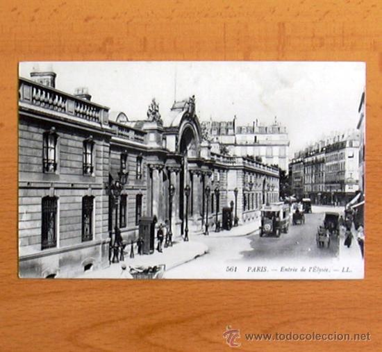 Postales: Paris - Entree de LElysee - Foto 1