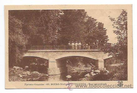 Cartes Postales: BOURG MADAME - PUIGCERDA. PONT INTERNATIONAL. FRONTERA. (ED. SAUQUET)