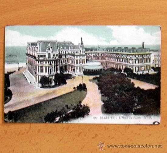 Postales: Biarritz - LHotel du Palais - Foto 1