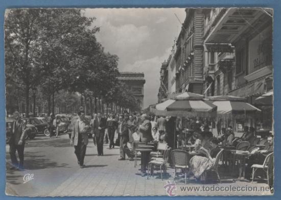 Postales: Paris - Los Campos El&iacute;seos - 1959 - Foto 1