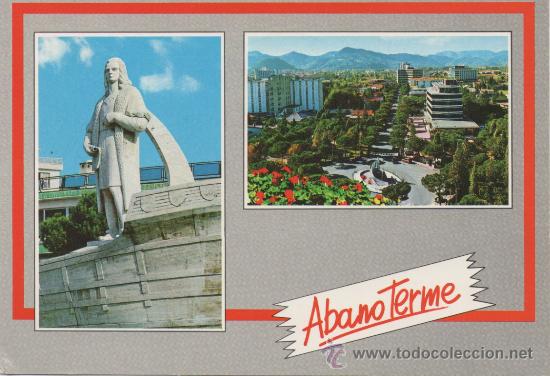 Postales: TARJETA POSTAL CIRCULADA. ITALIA. ABANO TERME.