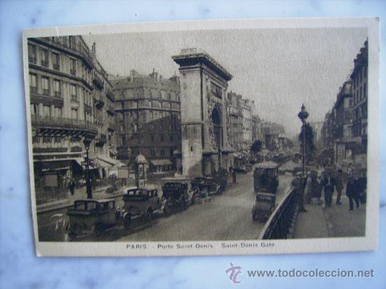 PARIS,PORTE SAINT DENIS