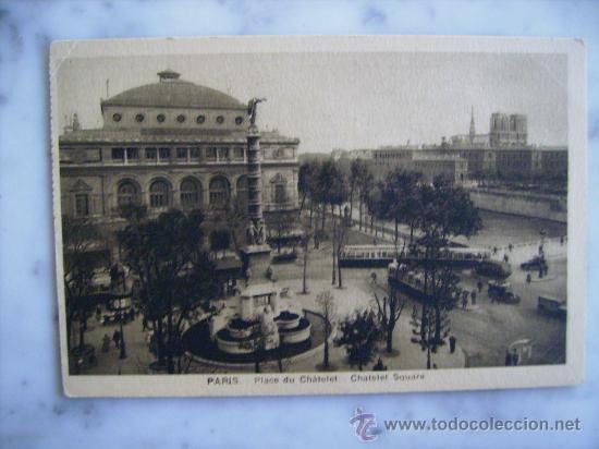 PARIS,PLACE DU CHATELET