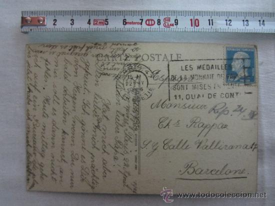 Postales: Interesante postal de Paris / Circa 1926. - Foto 2